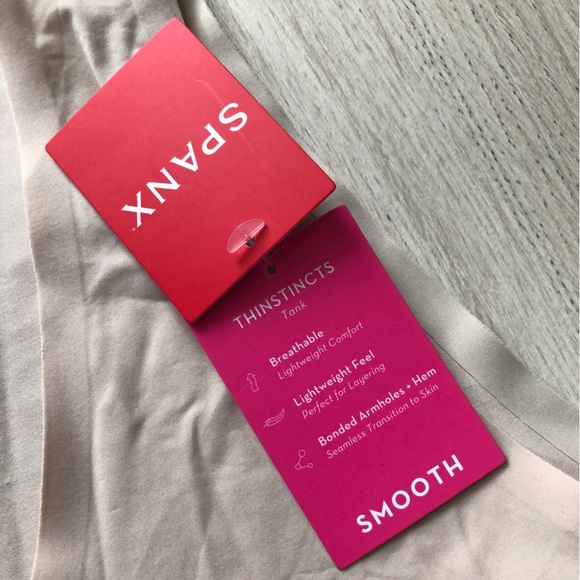 NWT Spanx Thinstincts Smooth Tank in Soft Nude Size 3X - Picture 7 of 8